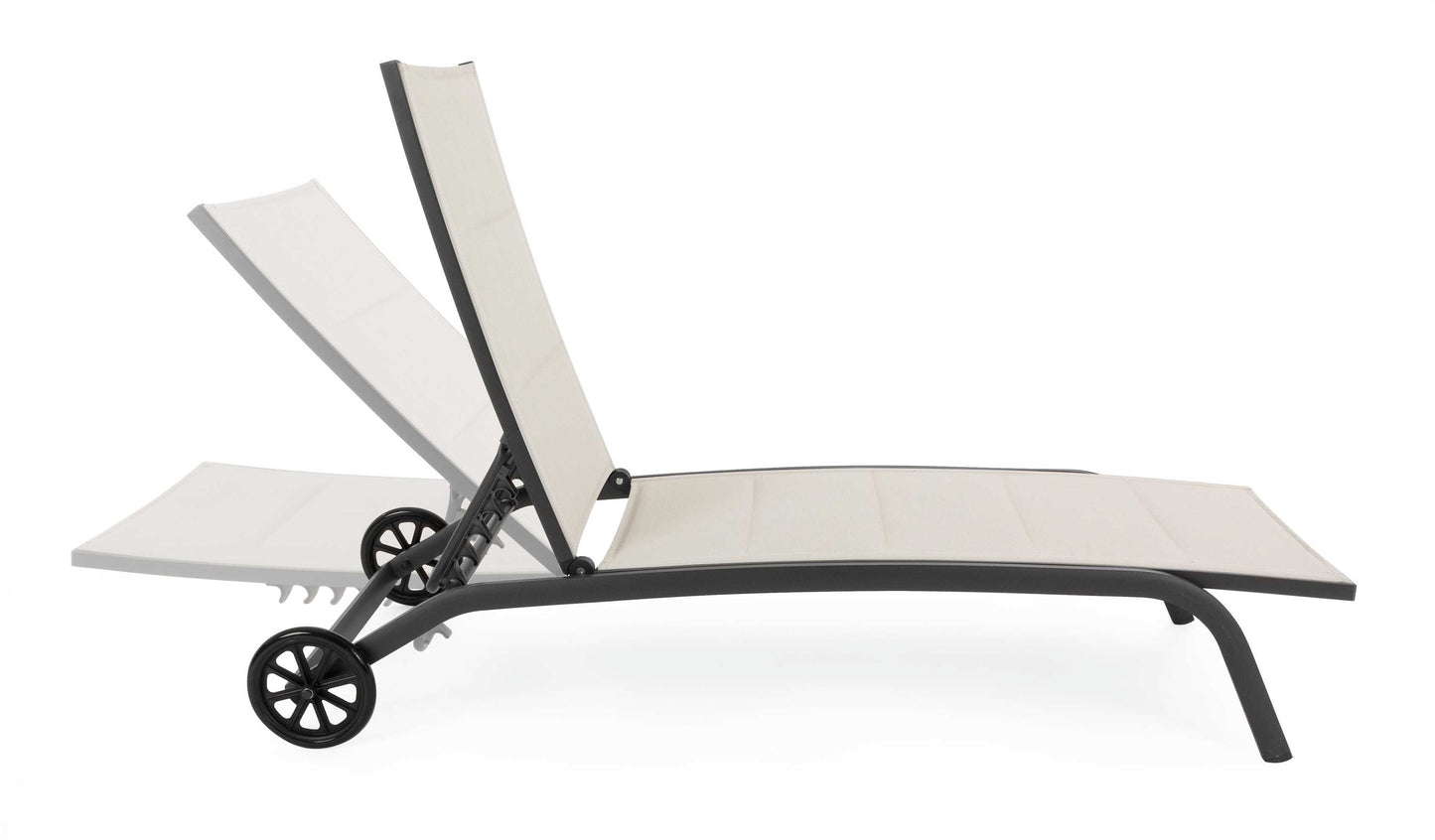 LETTINO CLEO C-RUOTE NATURALE/ANTRACITE