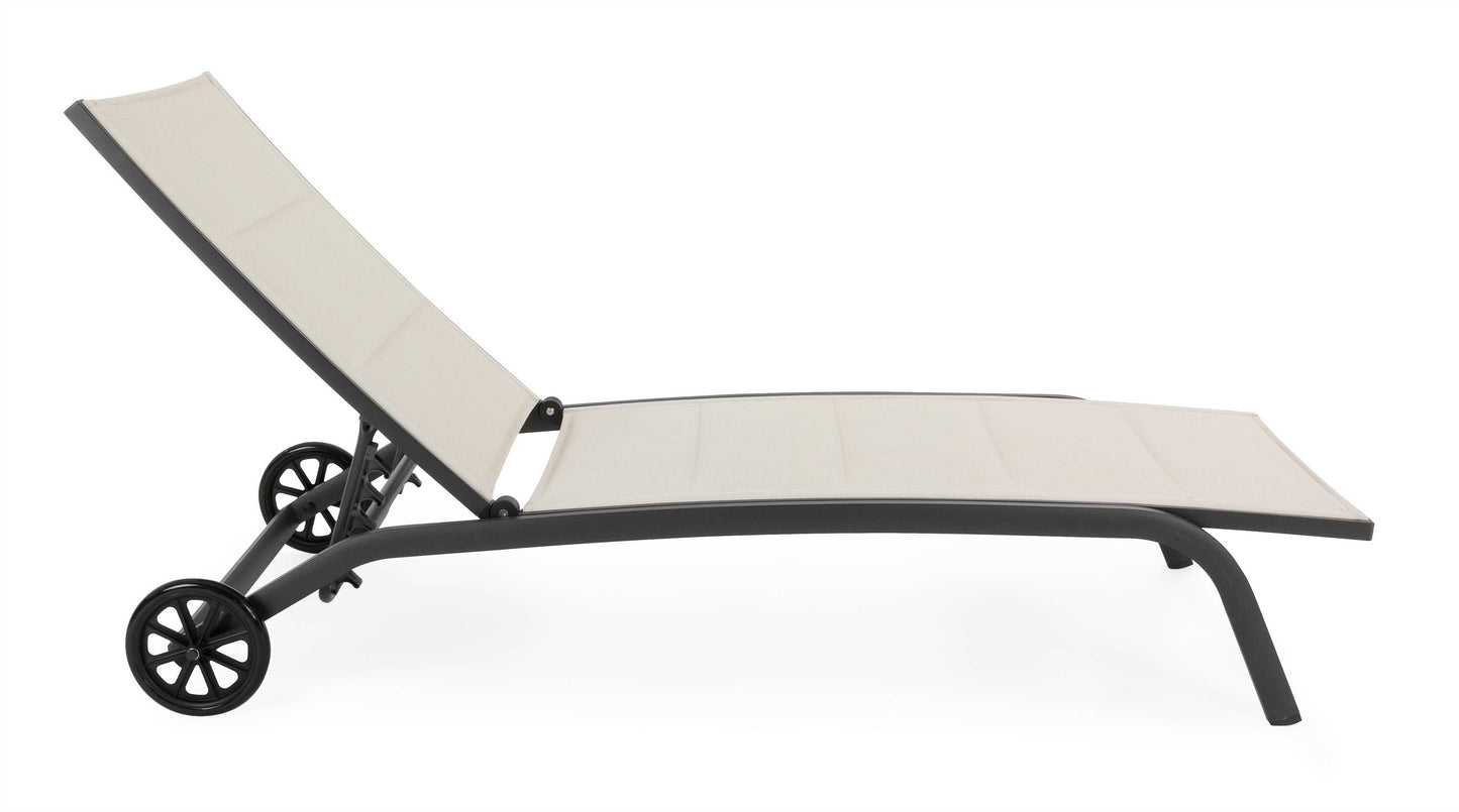 LETTINO CLEO C-RUOTE NATURALE/ANTRACITE