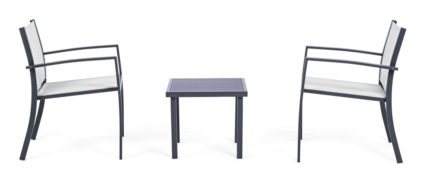SET SALOTTO AURI ANTRACITE