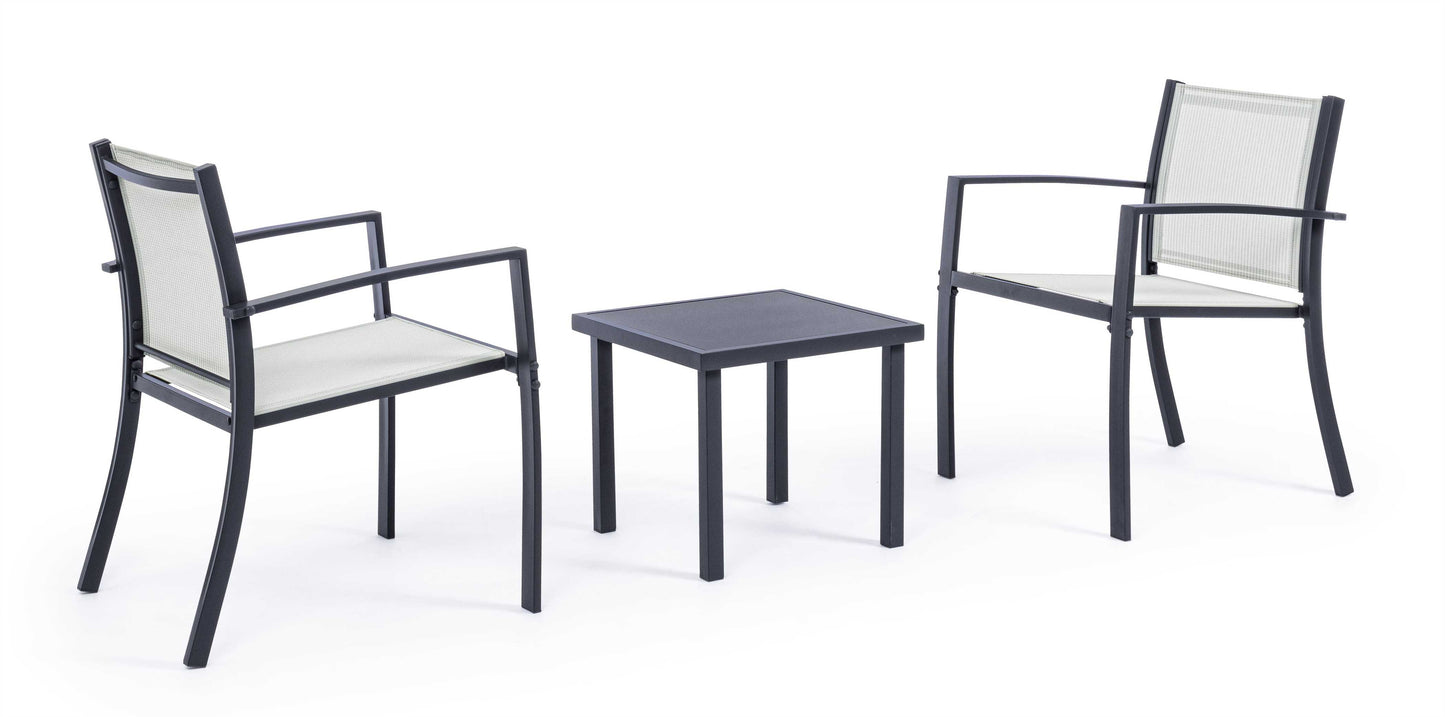 SET SALOTTO AURI ANTRACITE