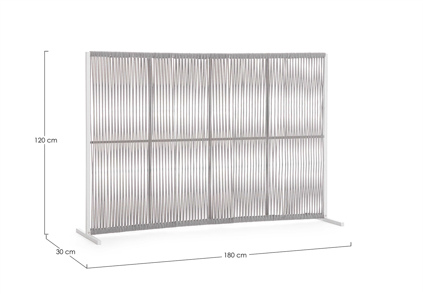 PARAVENTO PAXSON BIA QS20/GRIGIO 180X120