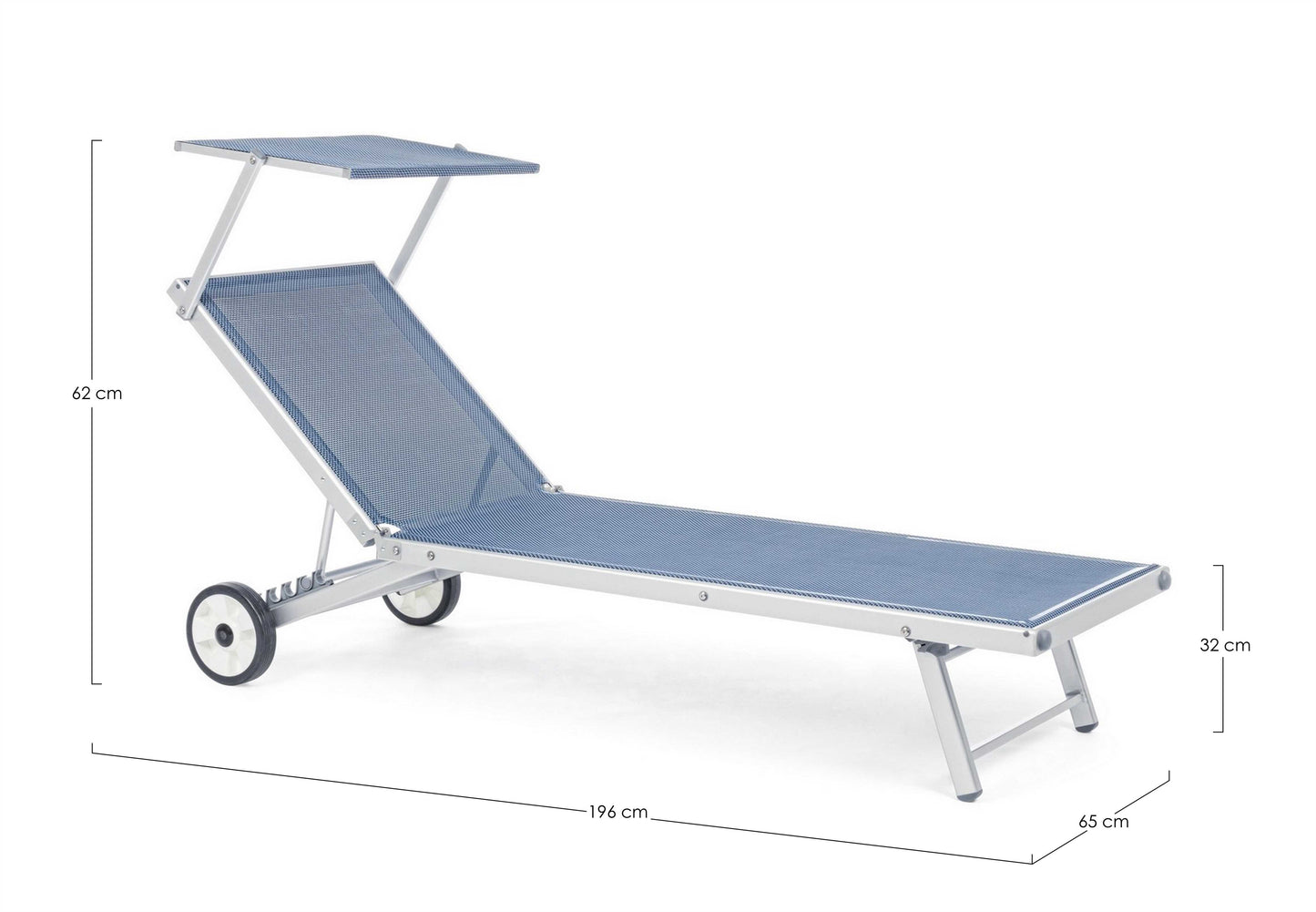 LETTINO CROSS C-RUOTE BLU MIX