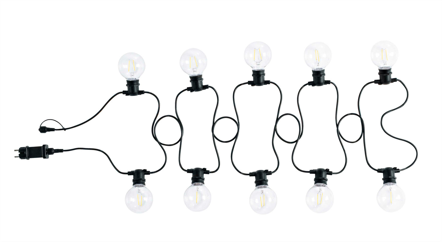 CATENA BRILLANT 10LED TRASP