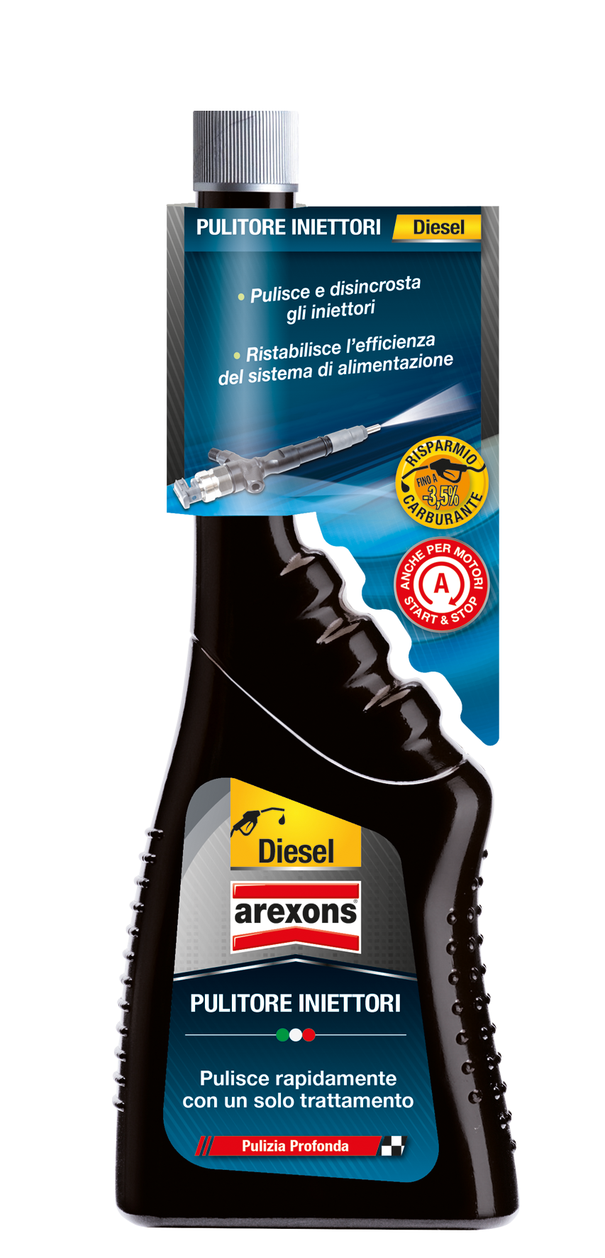 PULITORE INIETTORI DIESEL AREXONS