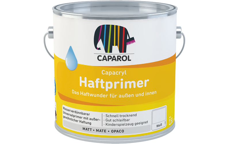 FONDO CAPACRYL AQUA UNIPRIMER BIANCO LT.2,5 CAPAROL