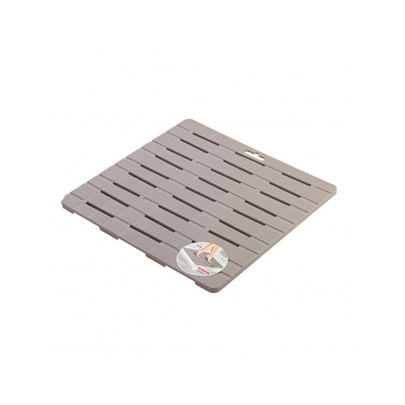 PEDANA DOCCIA RIGIDA 55X55 CM TORTORA