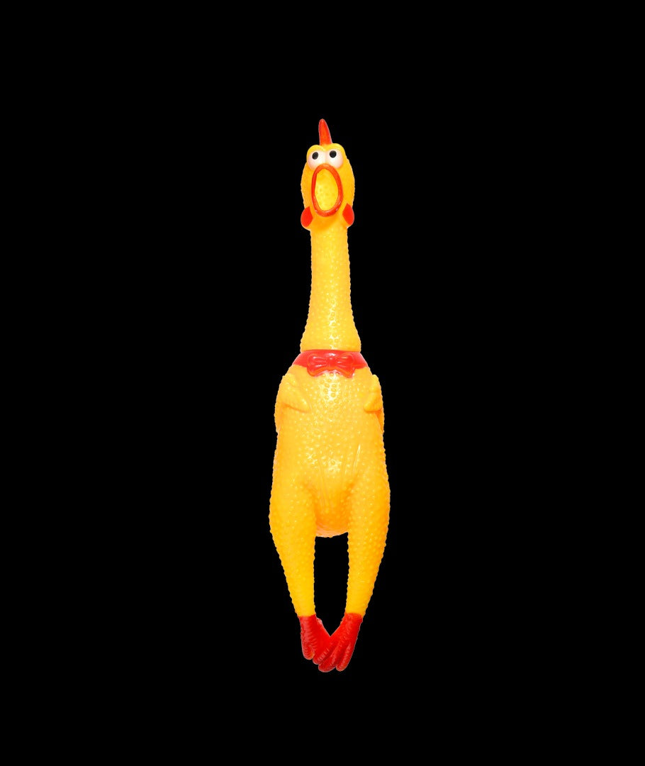 GIOCATTOLI DI POLLO SHIRING VINILE