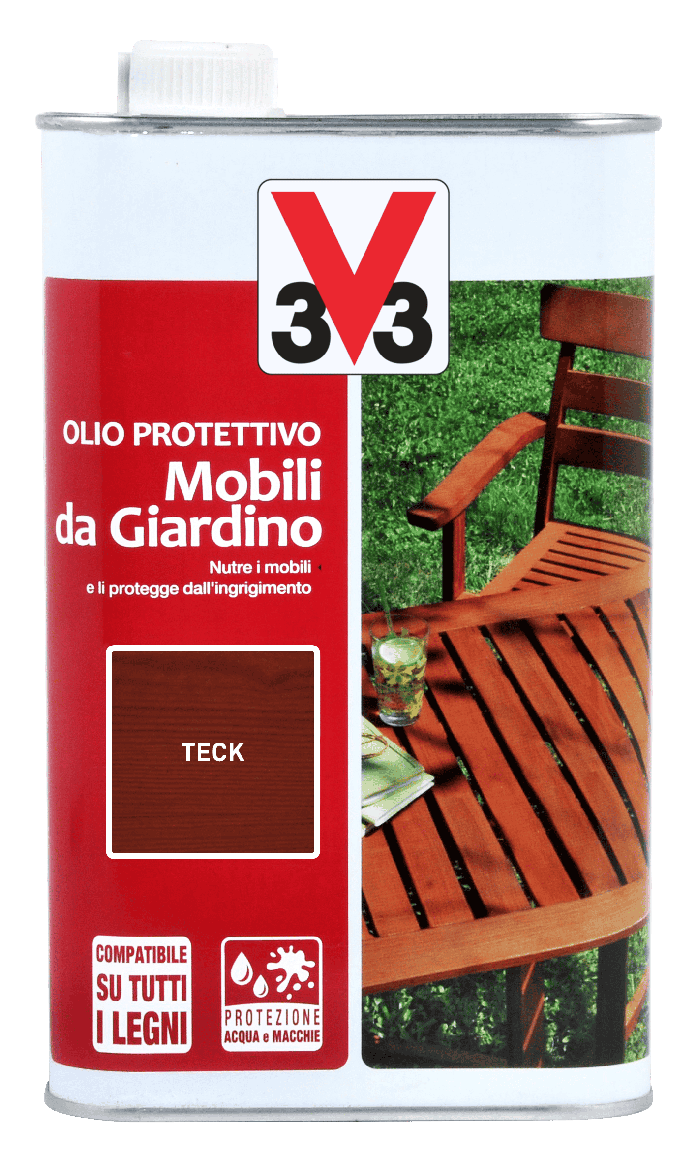 OLIO MOB.GIARDINO TECK LT. 1,00