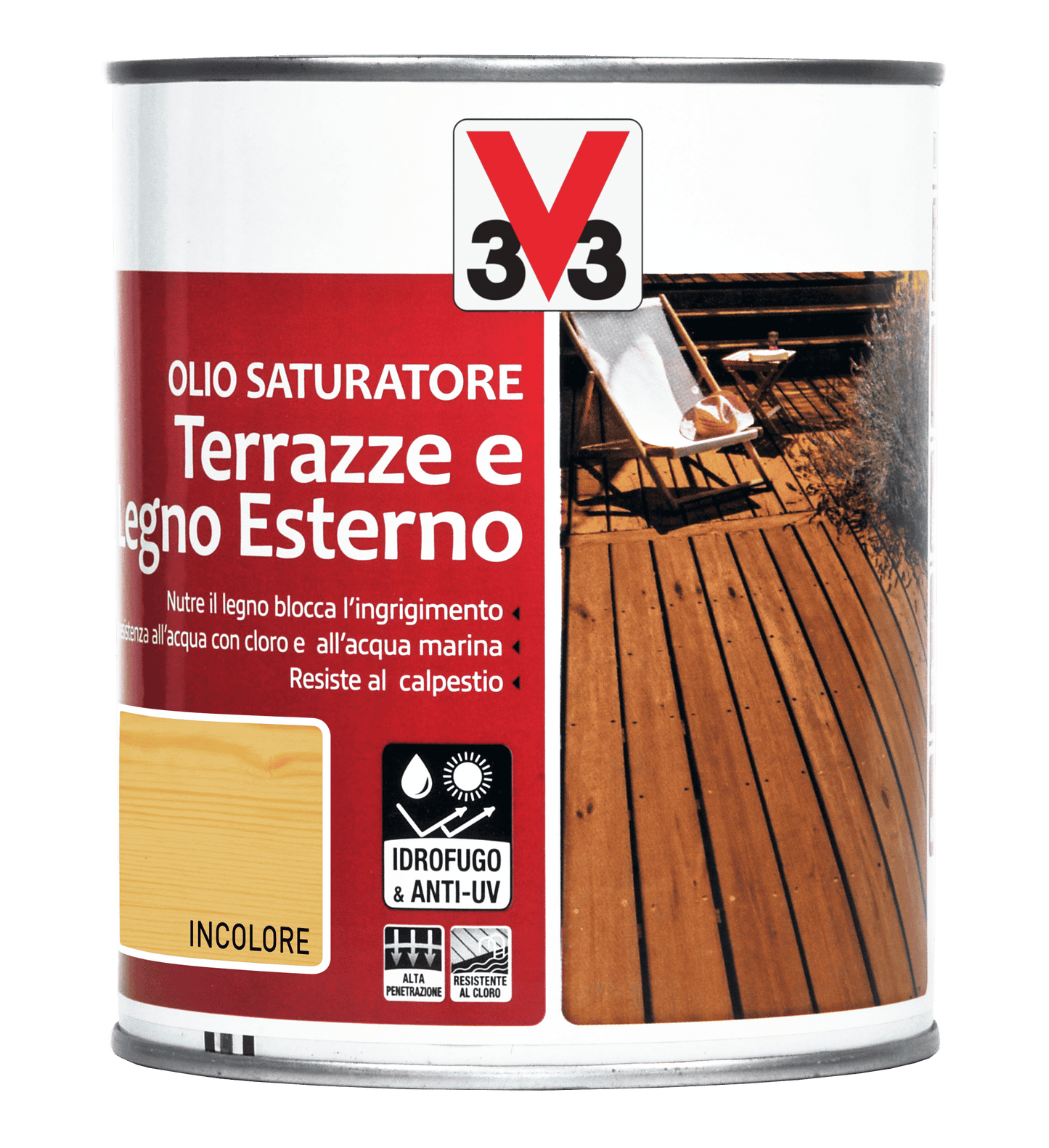 OLIO SATURATORE TERRAS NATUR. LT. 1