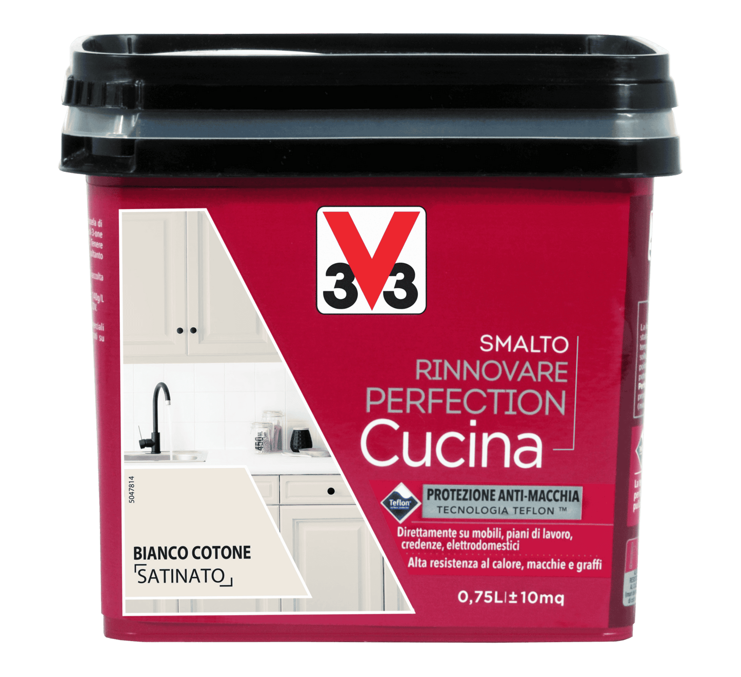 SMALTO PERFECTION CUCINA BIANCO COT. ML.750