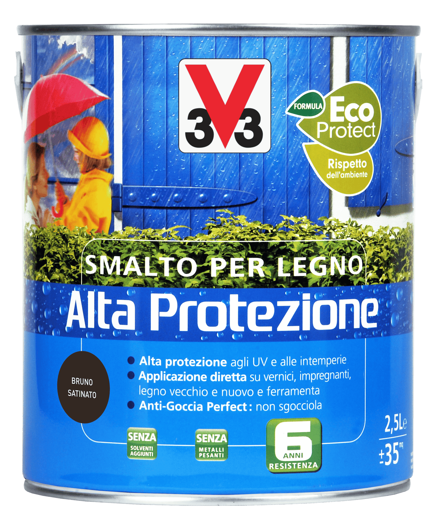 SMALTO A.P. X LEGNO BRUNO LT. 2,5