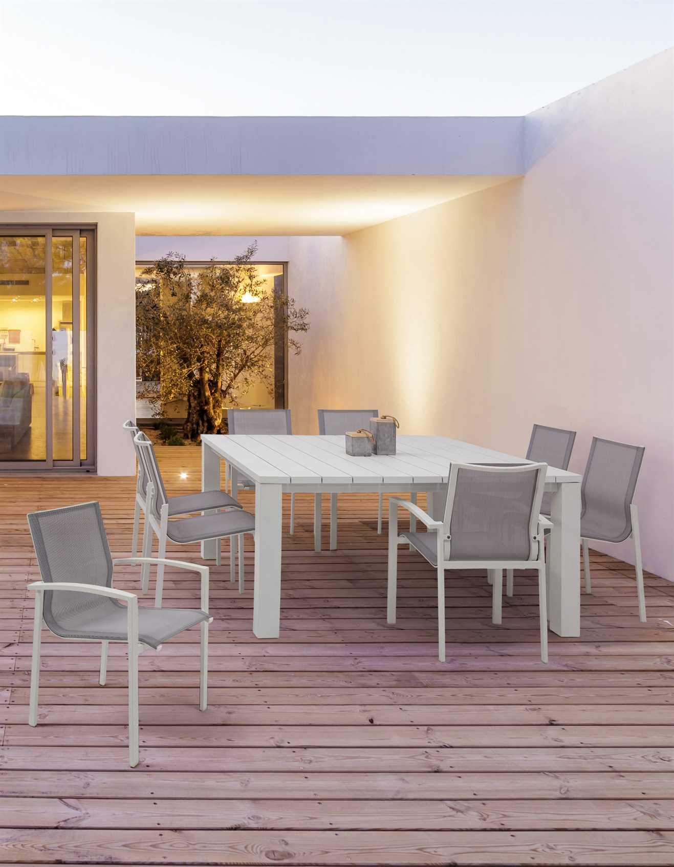 SEDIA ATLANTIC BIANCO YK11