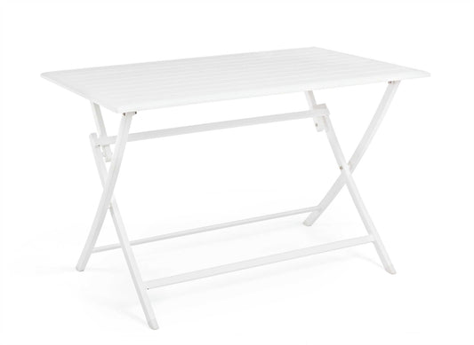 TAVOLO PIEGH. ELIN 110X70 BIANCO LH30