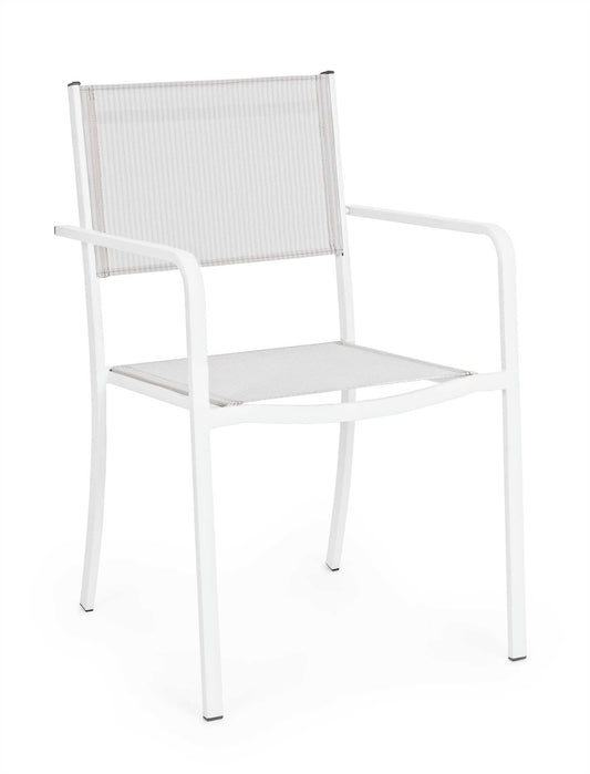 SEDIA C-BR AXTEN BIANCO JA16