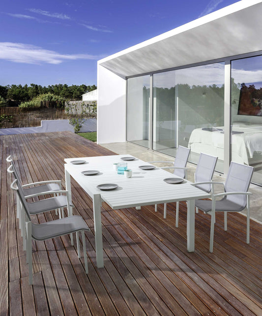 TAVOLO ALL. PELAGIUS 83-166X80 BIA YK11