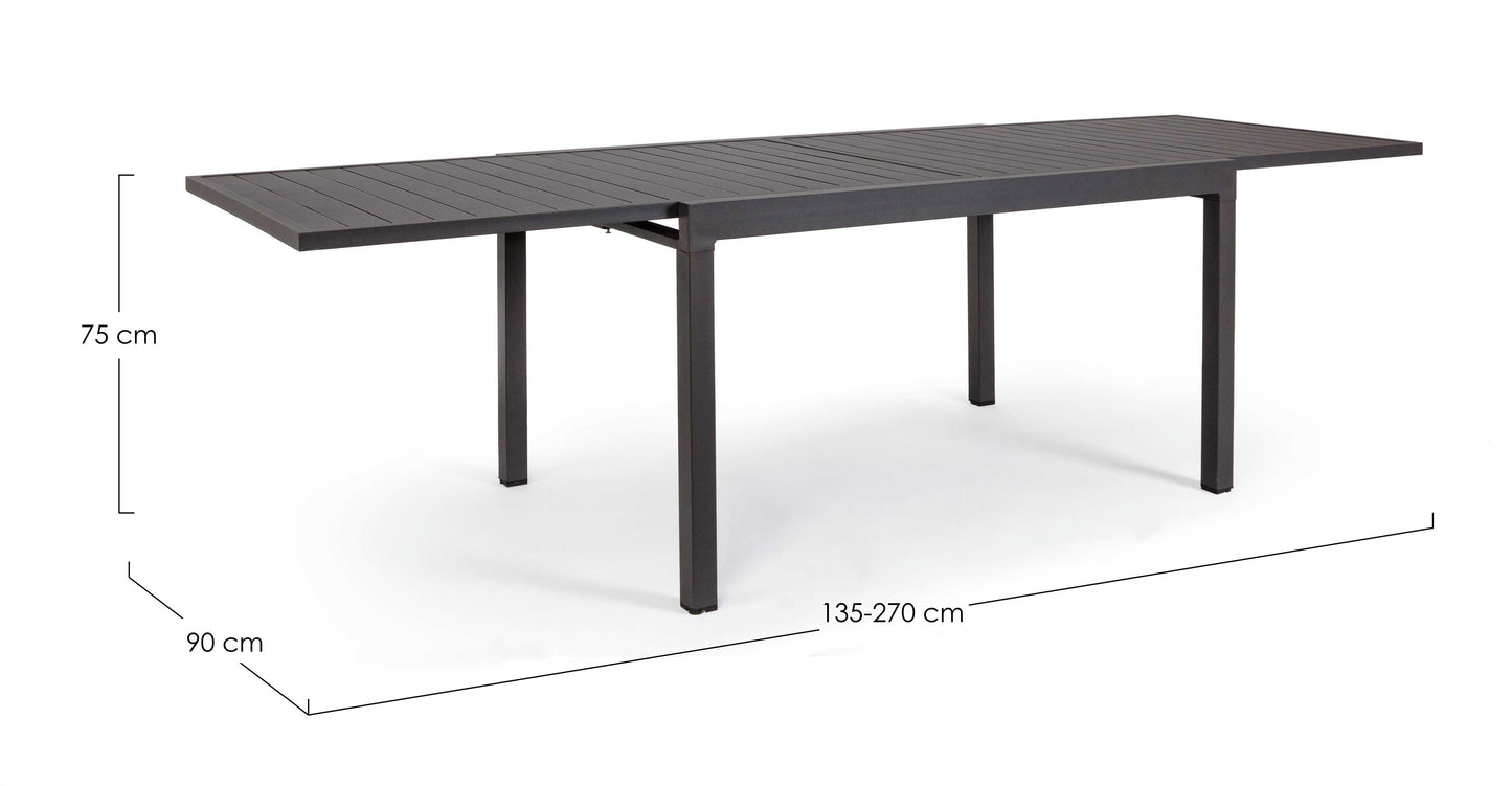 TAVOLO ALL PELAGIUS 135-270X90 ANTR YK13
