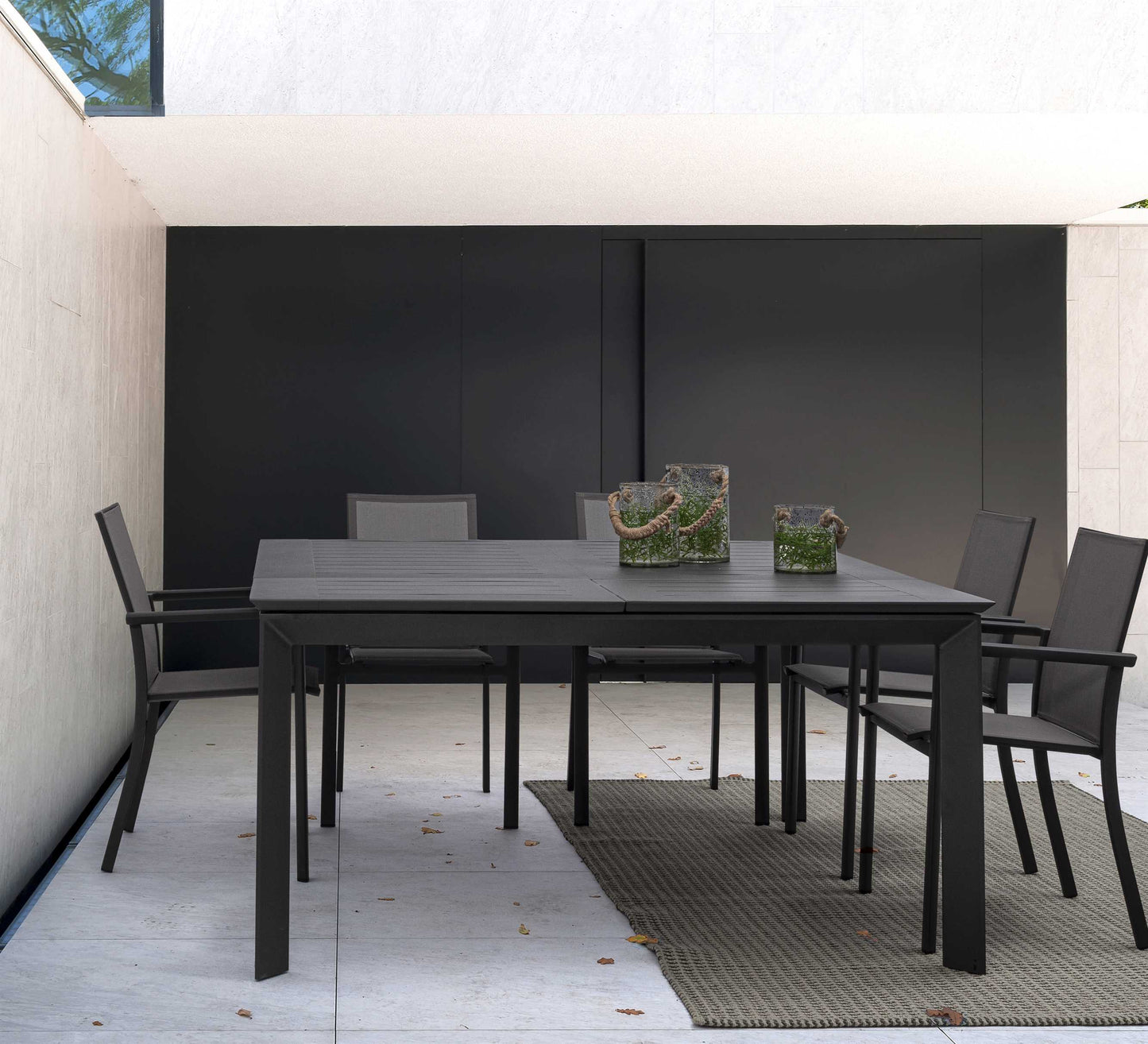 TAVOLO ALL.KONNOR 160X110/160 ANTR.CX23