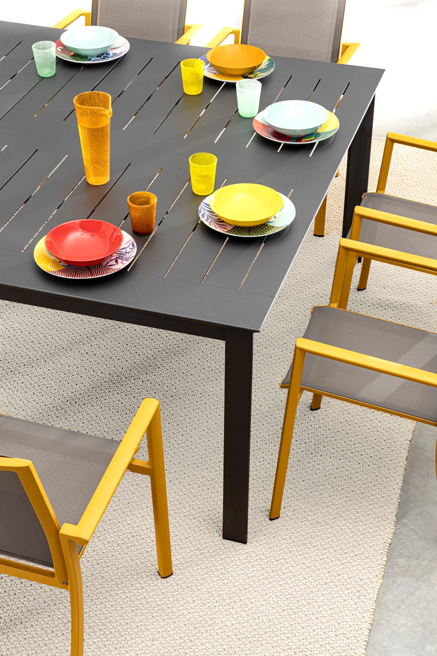 TAVOLO ALL.KONNOR 160X110/160 ANTR.CX23