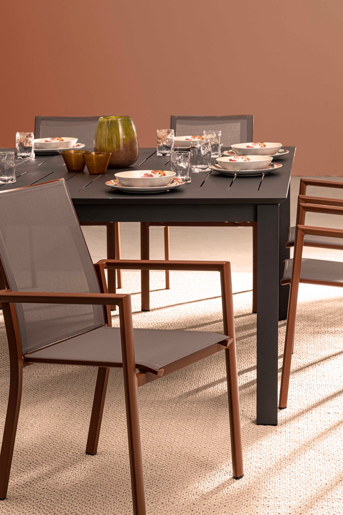 TAVOLO ALL.KONNOR 160X110/160 ANTR.CX23