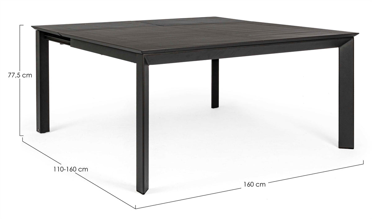 TAVOLO ALL.KONNOR 160X110/160 ANTR.CX23