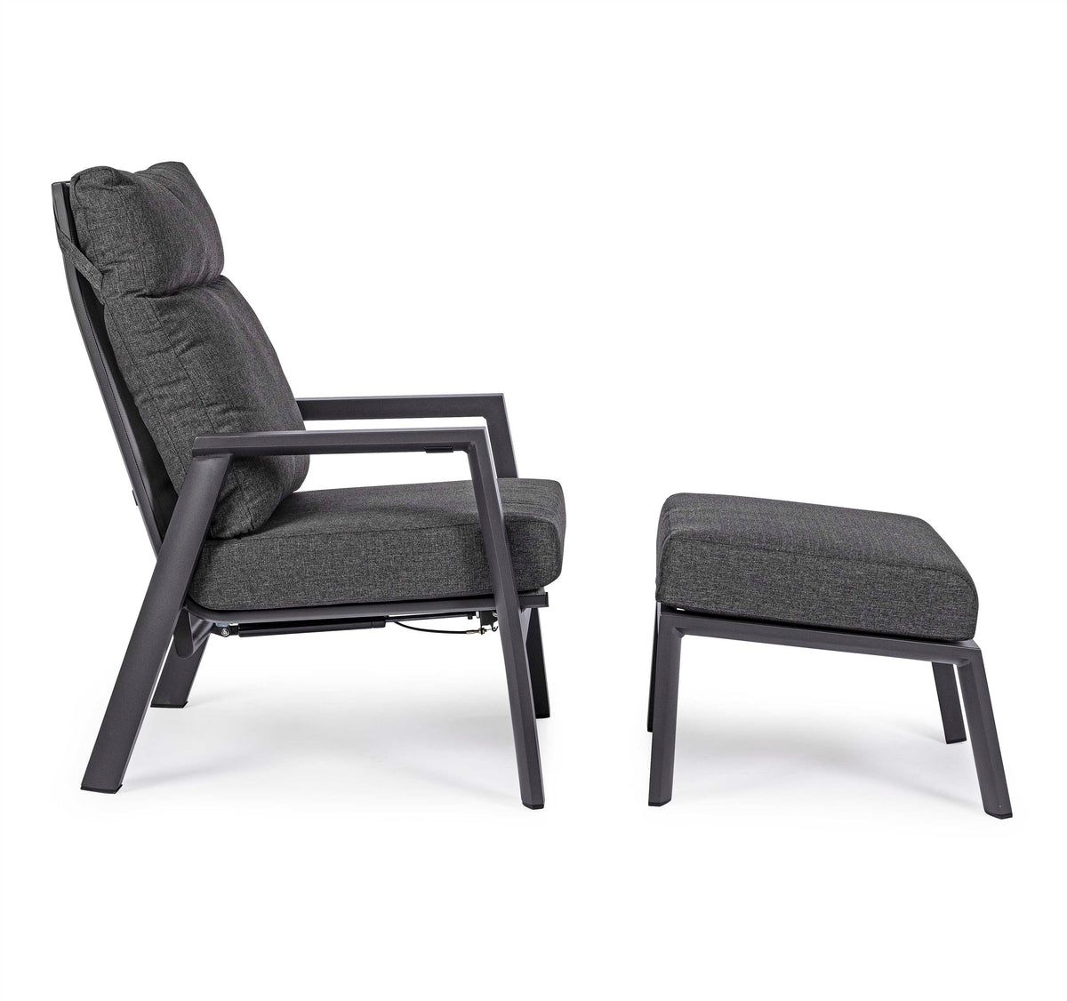 POLTRONA RECL C-C KLEDI ANTRACITE JX55