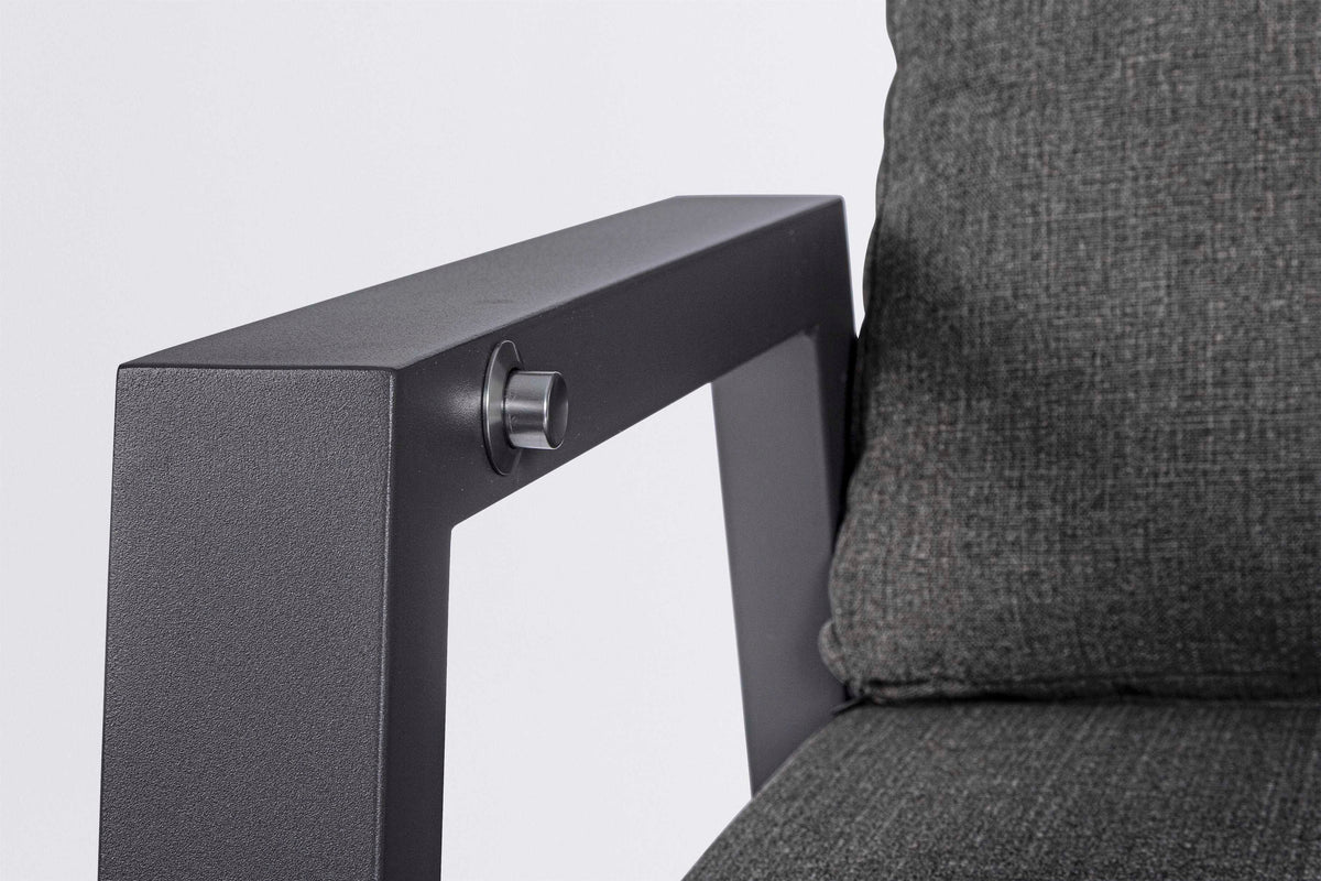 POLTRONA RECL C-C KLEDI ANTRACITE JX55