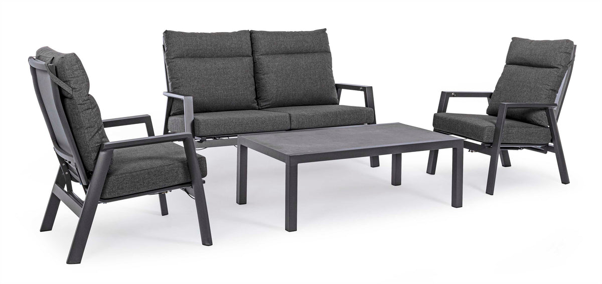 POLTRONA RECL C-C KLEDI ANTRACITE JX55