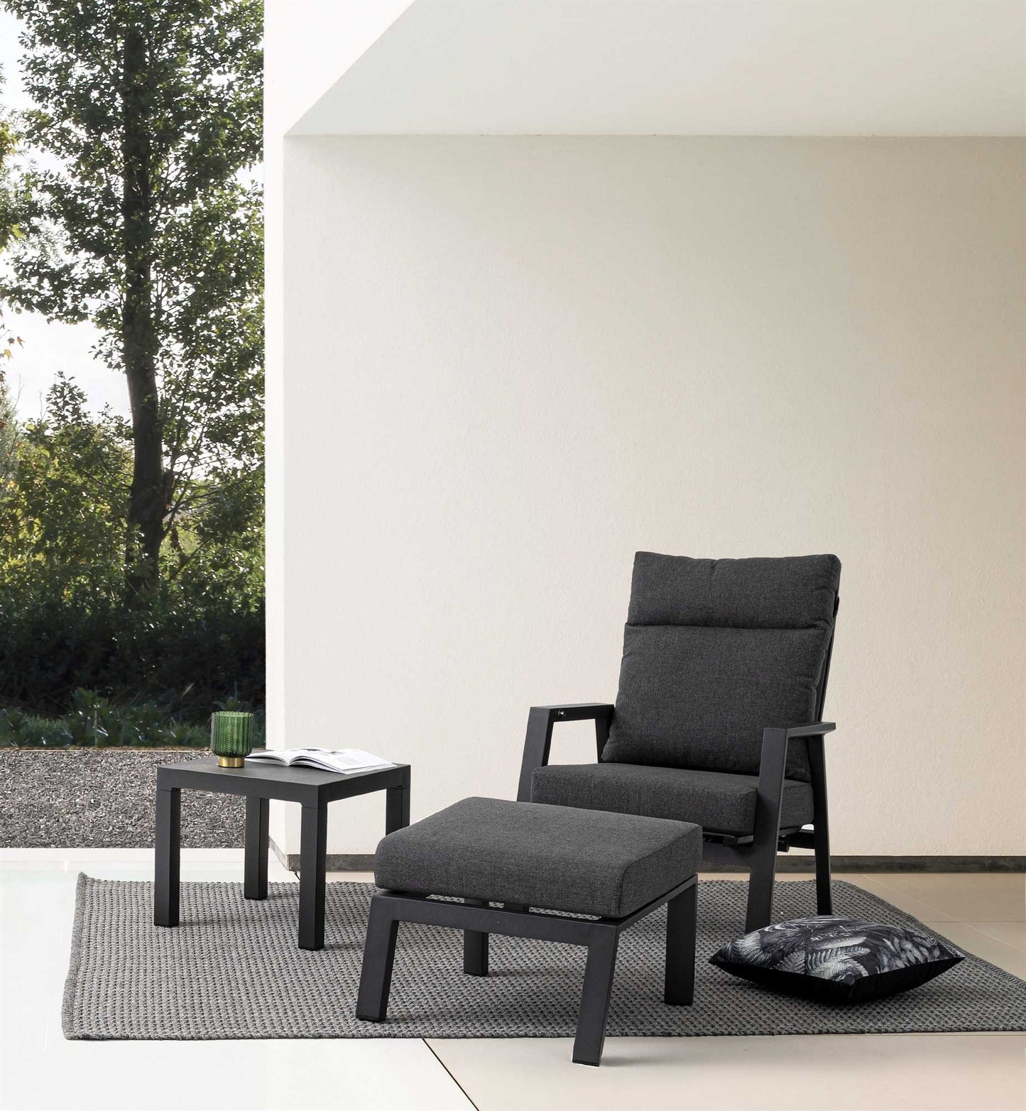 OTTOMAN C-C KLEDI ANTRACITE JX55