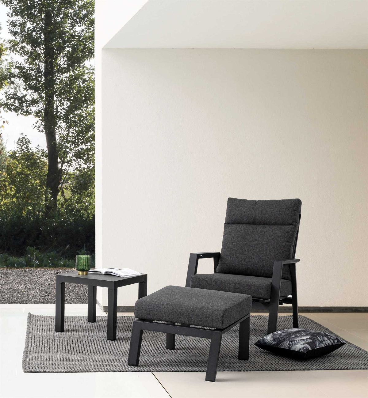 OTTOMAN C-C KLEDI ANTRACITE JX55