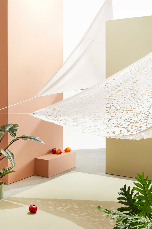 VELA OMBREGGIANTE MOON BIANCO3.6X3.6