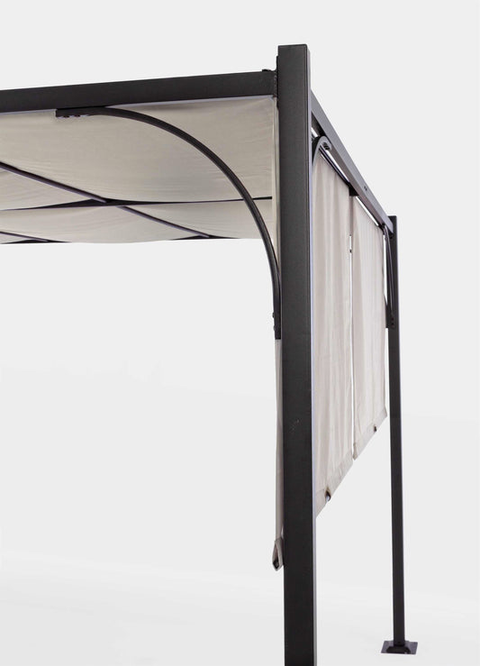 GAZEBO SLIDE 3X3 ANTRACITE-GRIGIO