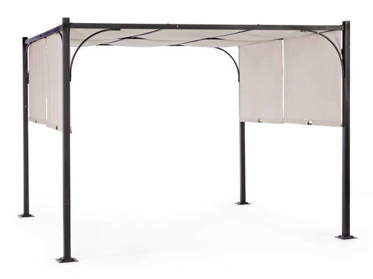 GAZEBO SLIDE 3X3 ANTRACITE-GRIGIO