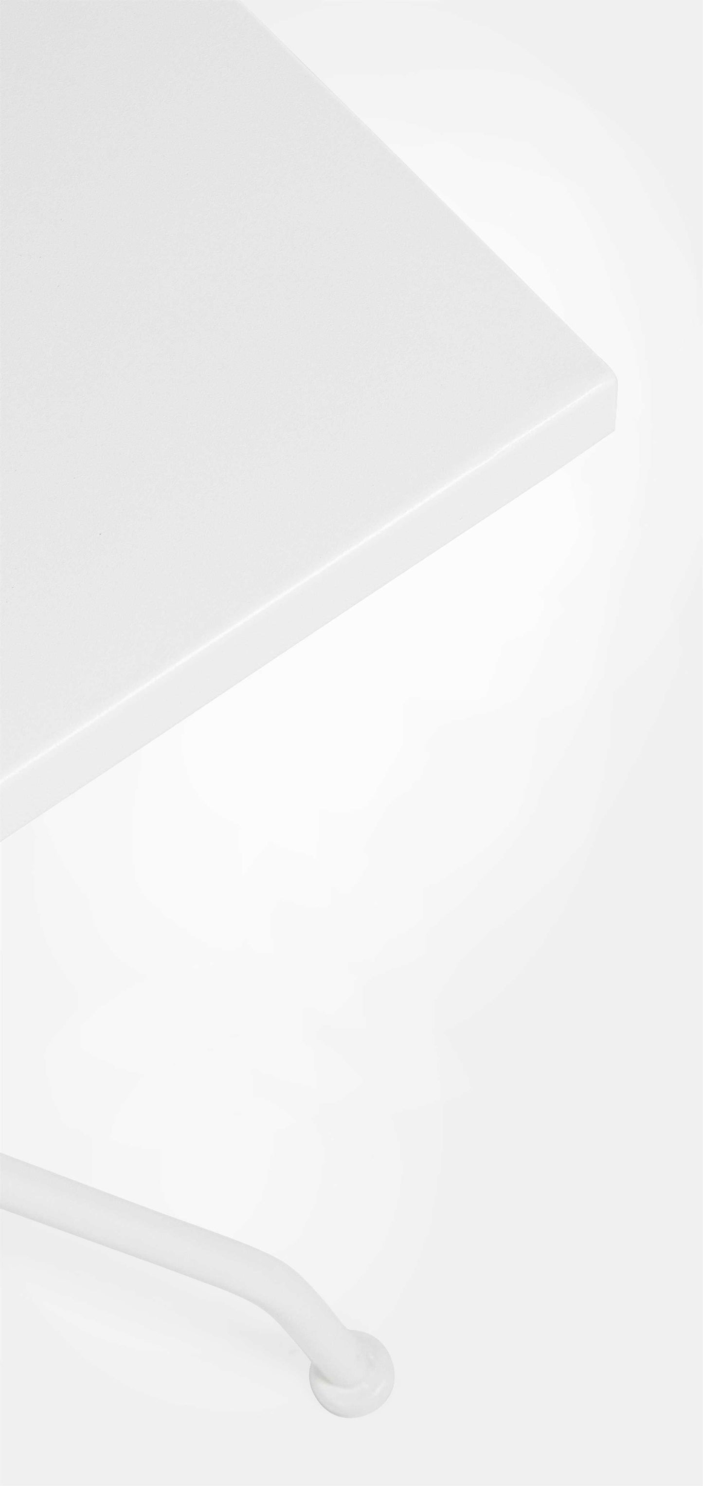 TAVOLO KELSIE BIANCO 70X70