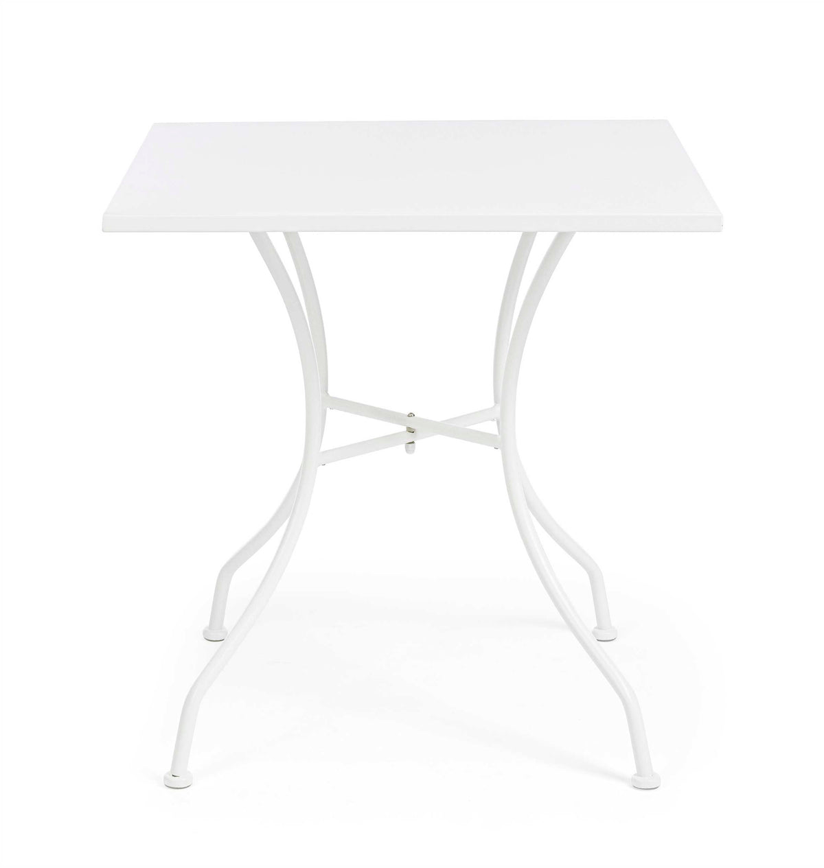TAVOLO KELSIE BIANCO 70X70