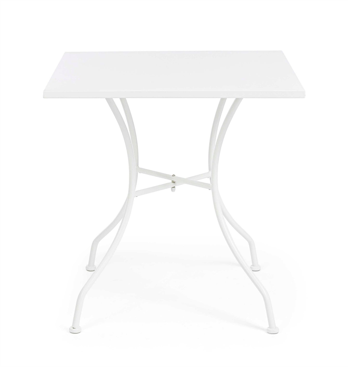 TAVOLO KELSIE BIANCO 70X70