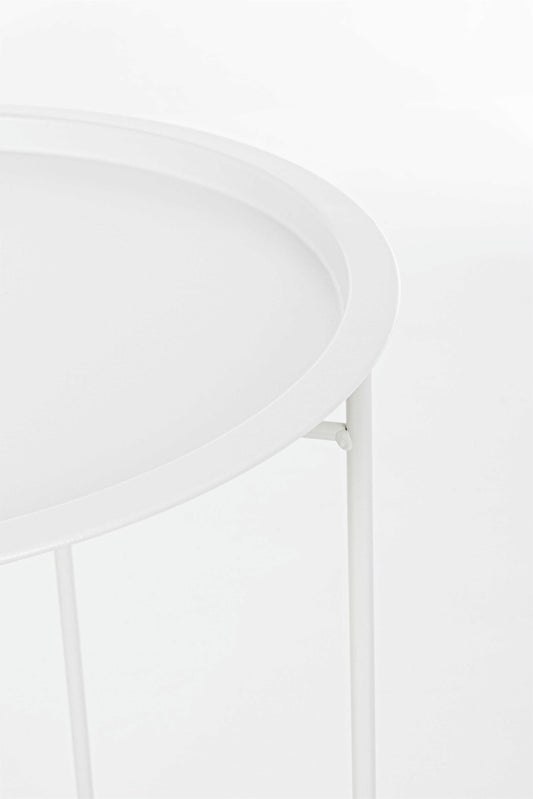 TAVOLINO C-VASSOIO WISSANT BIANCO D46