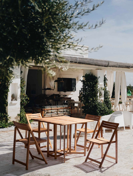 SET TAV + 4 SEDIE NOEMI