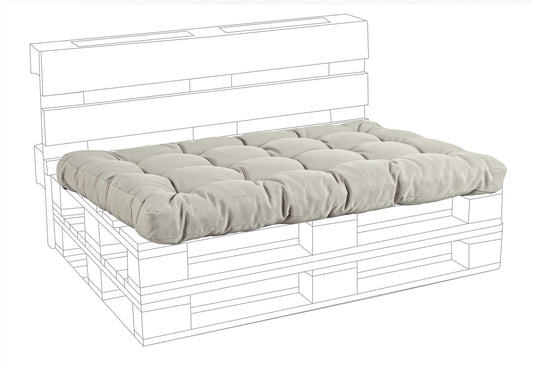 CUSCINO PALLET SEDUTA POLY230 BEIGE