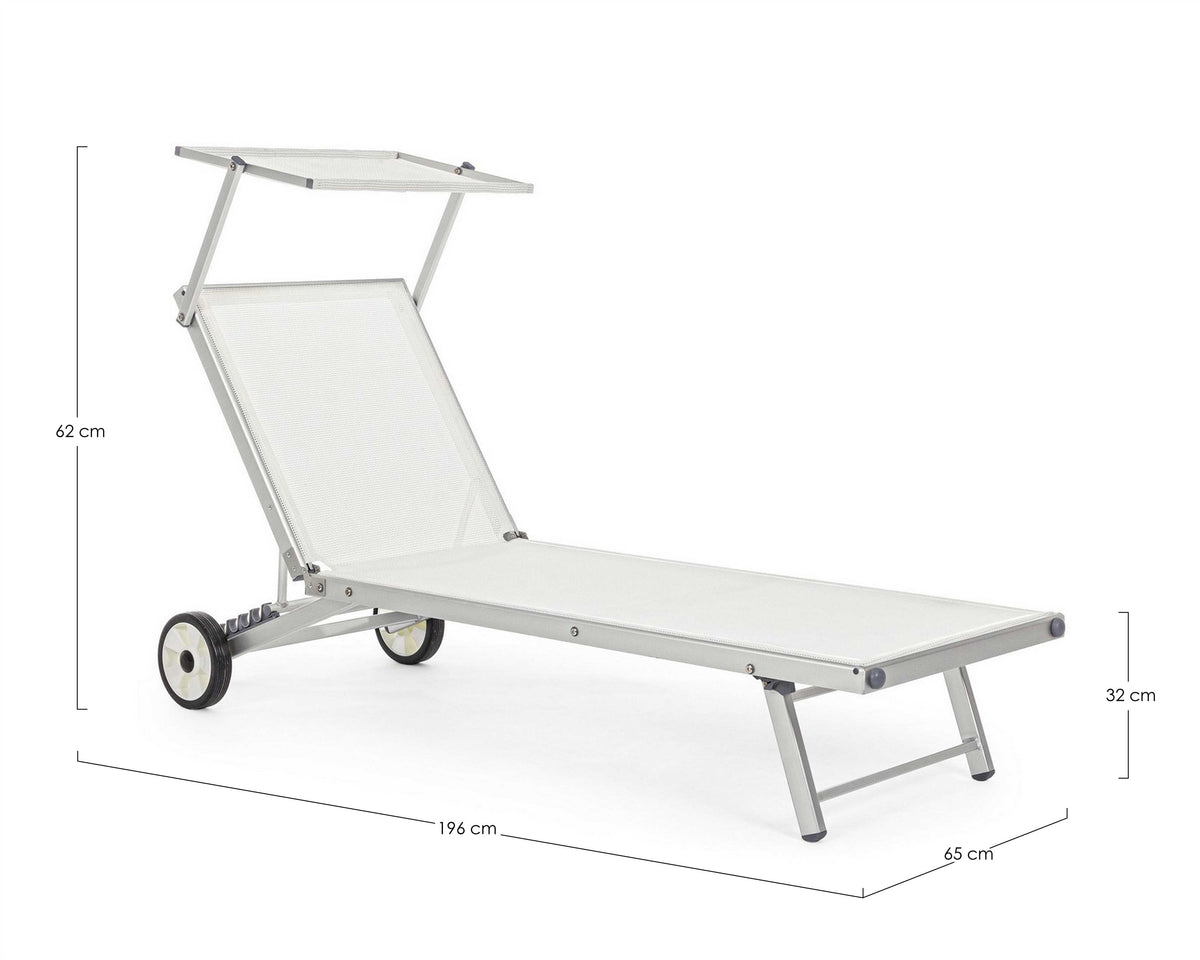 LETTINO CROSS C-RUOTE BIANCO