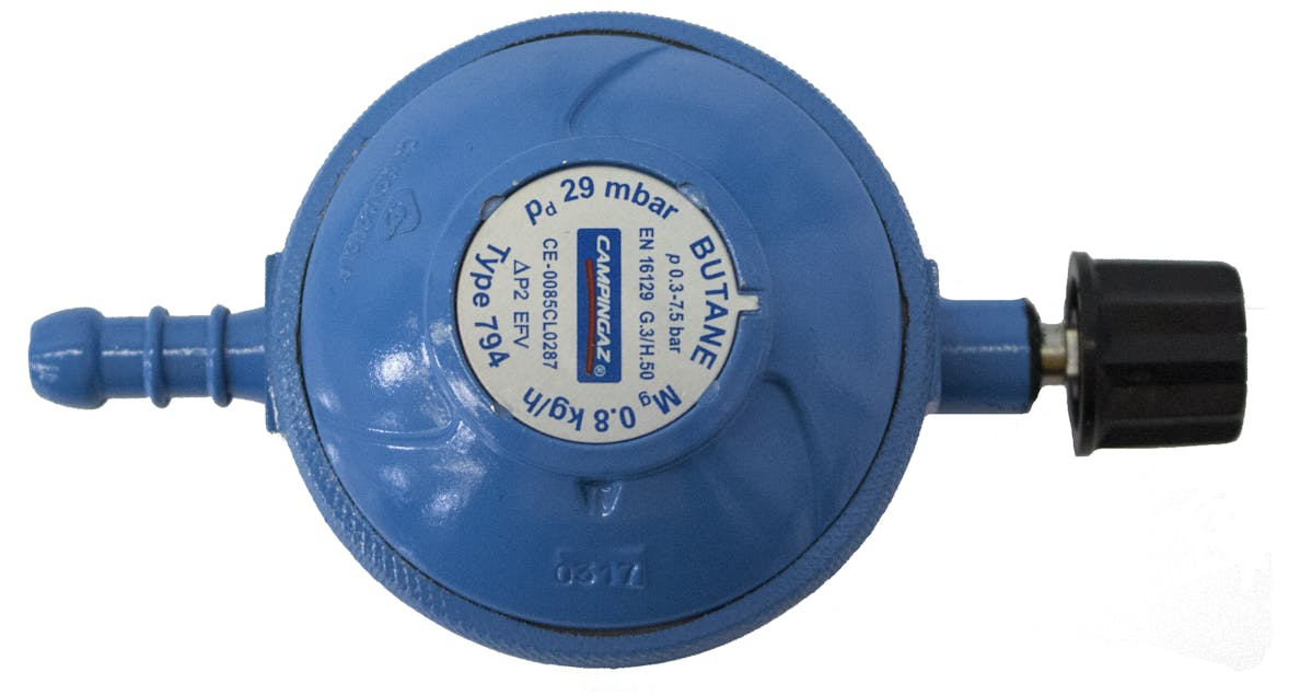 RUBINETTO REGOLATORE C/SICURA CAMPINGAZ