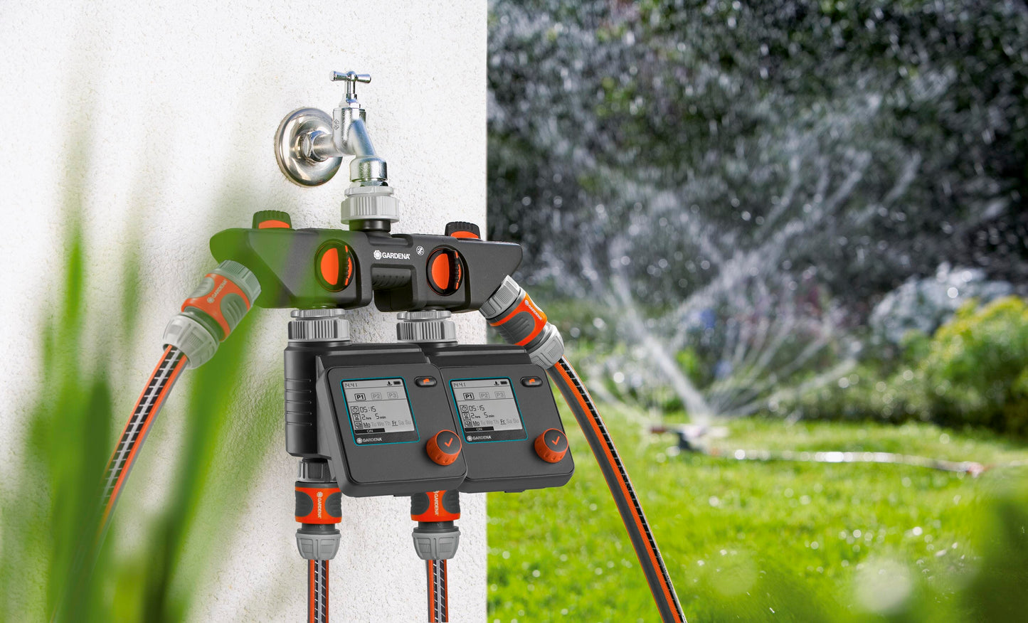 DISTRIBUTORE 4 VIE GARDENA