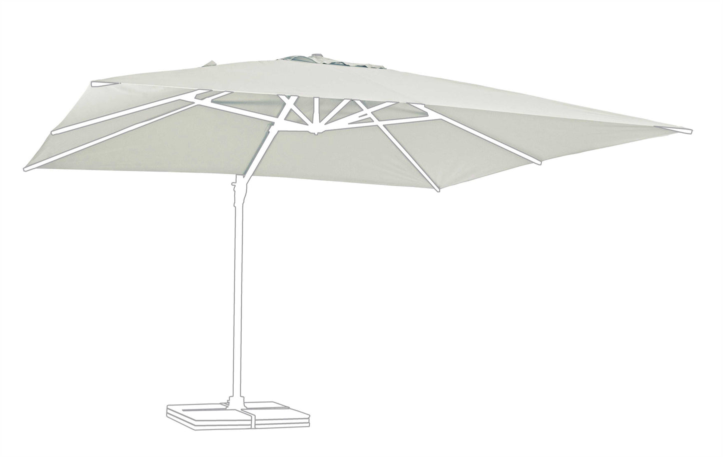 TELO OMBR BRACCIO EDEN 4X4 NATURALE