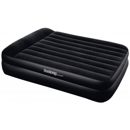 MATERASSINO FLOC.203X152 H.46 NERO C/POMPA