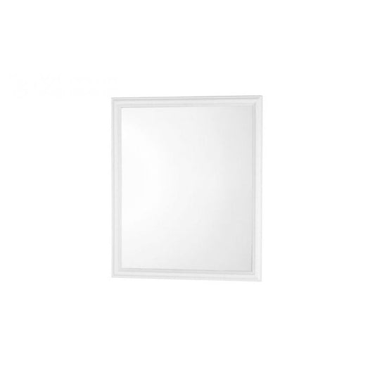 SPECCHIO CM.50X60 C/CORNICE ABS BIANCO