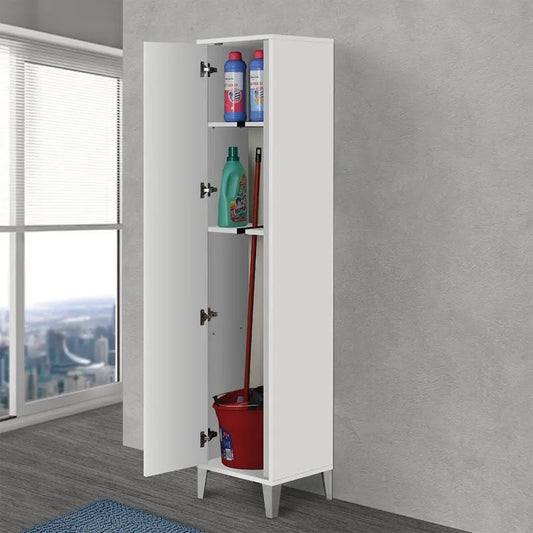 COLONNA PORTASCOPA  LACCATO BIANCO MONDO 2.0