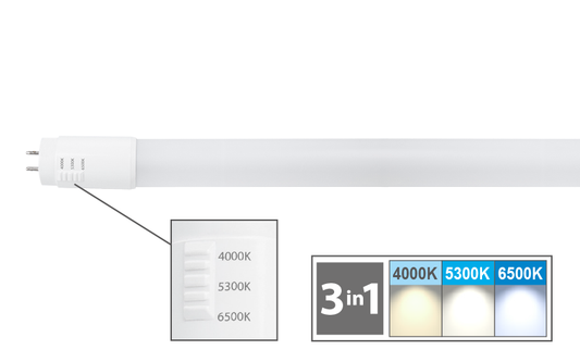 TUBO LED IN VETRO T8 100LM/W