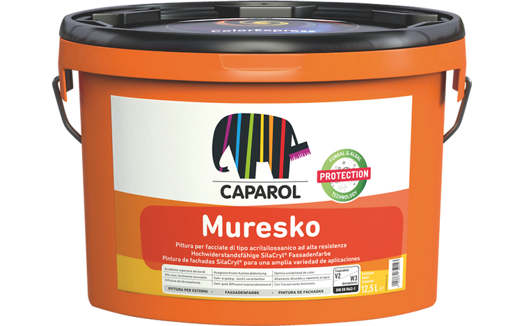 PITTURA ACRILSILOS.MURESKO BASE 3 LT.0,940 CAPAROL