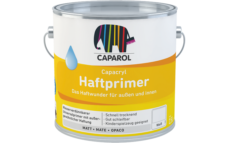 FONDO CAPACRYL AQUA UNIPRIMER BIANCO LT.2,5 CAPAROL