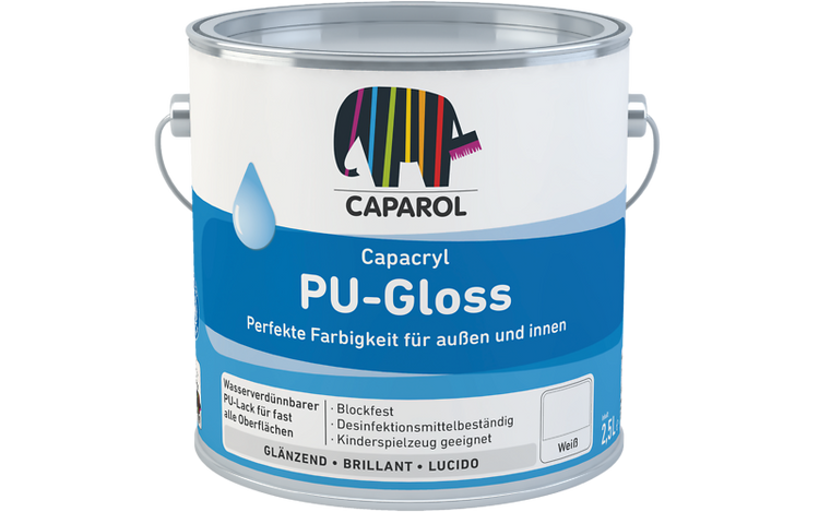 SMALTO CAPACRYL AQUA PU GLOSS BASE 1/W LT.2,4