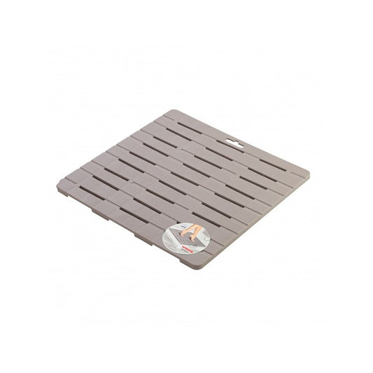 PEDANA DOCCIA RIGIDA 55X55 CM TORTORA